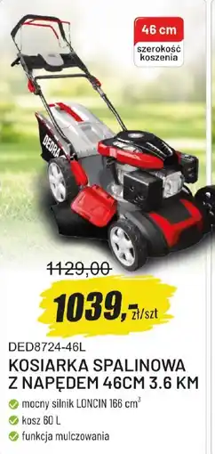 Unimet Kosiarka Spalinowa z Napędem 46cm 3.6 KM oferta