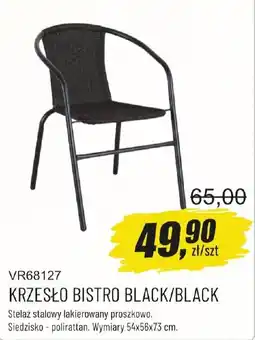 Unimet KRZESŁO BISTRO BLACK/BLACK oferta