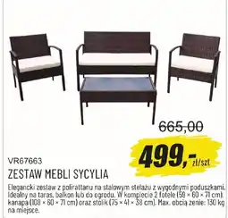 Unimet ZESTAW MEBLI SICYLIA oferta