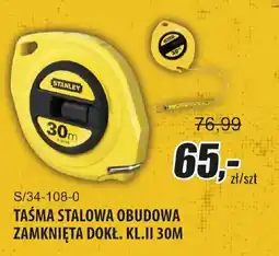 Unimet Stanley Taśma stalowa obudowa zamknięta dokł. kl.II 30m oferta
