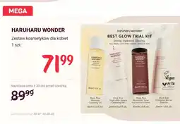 Rossmann Zestaw kosmetyków dla kobiet Haruharu Wonder Best Glow Trial Kit oferta
