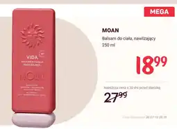 Rossmann Balsam do ciała nawilżający Moan Vida oferta