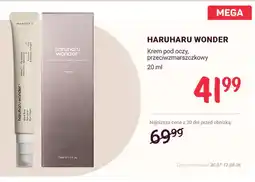 Rossmann Krem pod oczy przeciwzmarszczkowy Haruharu Wonder oferta