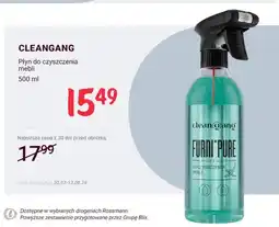 Rossmann Płyn do czyszczenia mebli CLEANGANG Furni Pure oferta