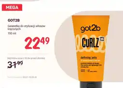 Rossmann Galaretka do stylizacji włosów kręconych Got2b Curlz oferta
