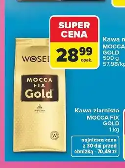 Carrefour Kawa mielona Woseba Mocca Fix Gold oferta
