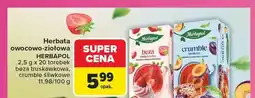 Carrefour Herbata owocowo-ziołowa Herbapol beza truskawkowa oferta