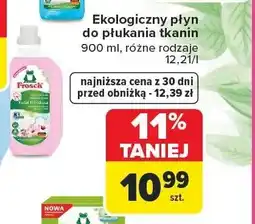 Carrefour Ekologiczny płyn do płukania tkanin Frosch oferta