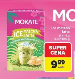 Carrefour Ice matcha latte Mokate 6-pak oferta