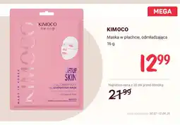 Rossmann Maska w płachcie Kimoco odmładzająca oferta