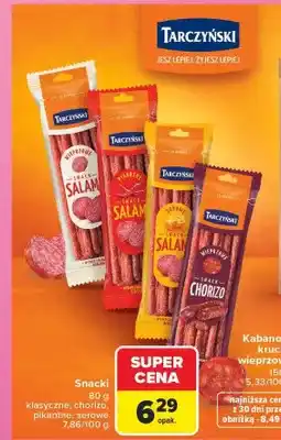 Carrefour Snacki klasyczne Tarczyński oferta