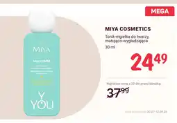 Rossmann Tonik-mgiełka do twarzy matująco-wygładzająca Miya Cosmetics oferta