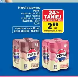 Carrefour Napój gazowany Pepsi 4-pak oferta