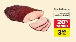 Carrefour Szynka krucha Stanisławów oferta