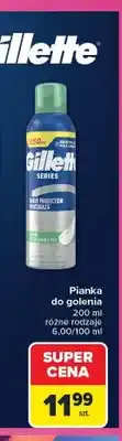 Carrefour Pianka do golenia Gillette Series oferta