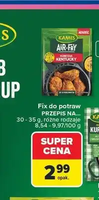 Carrefour Fix do potraw Kamis Przepis na kurczaka po toskańsku z suszonymi pomidorami oferta