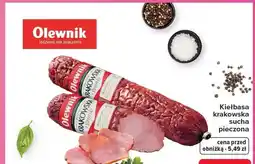 Carrefour Kiełbasa krakowska sucha pieczona Olewnik oferta