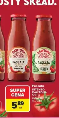 Carrefour Passata intenso Dawtona polskie zioła oferta