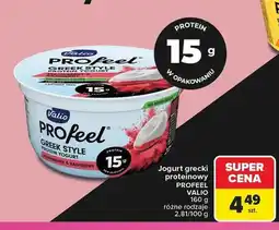 Carrefour Jogurt grecki proteinowy Valio PROfeel truskawka i malina oferta