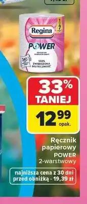 Carrefour Ręcznik papierowy Regina Power oferta