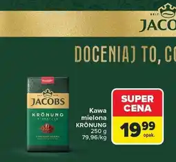 Carrefour Kawa mielona Jacobs Krönung oferta