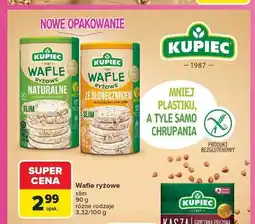 Carrefour Wafle ryżowe Kupiec Slim naturalne oferta