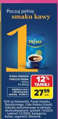 Carrefour Kawa mielona Prima Finezja oferta