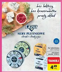 Carrefour Ser pleśniowy Lazur Złocisty oferta