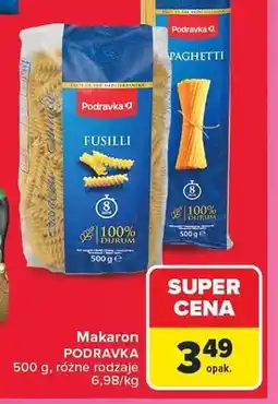 Carrefour Makaron Podravka Fusilli oferta