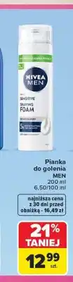 Carrefour Pianka do golenia Nivea Men Sensitive oferta