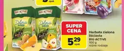 Carrefour Herbata zielona liściasta Big-Active pomarańcza oferta