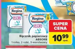 Carrefour Ręcznik papierowy Regina Absorb 1 rolka oferta