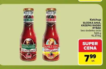 Ketchup łagodny Słodka Ania Rybak