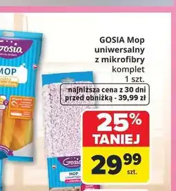 Carrefour Mop uniwersalny z mikrofibry komplet Gosia oferta