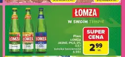 Carrefour Piwo Łomża Jasne oferta