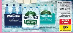 Carrefour Woda mineralna Żywiec Zdrój Mocny Gaz 6-pak oferta