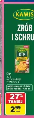Carrefour Dip ser cheddar & prażona cebulka Kamis oferta