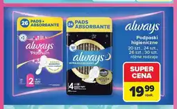Carrefour Podpaski higieniczne Always Platinum oferta