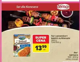 Carrefour Ser camembert Baked Alpenhain Classic oferta