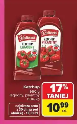 Carrefour Ketchup Pudliszki Łagodny oferta