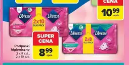 Carrefour Podpaski higieniczne Libresse V-Protection Ultra+ 2-pak oferta