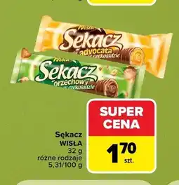 Carrefour Sękacz orzechowy w czekoladzie Wisła oferta