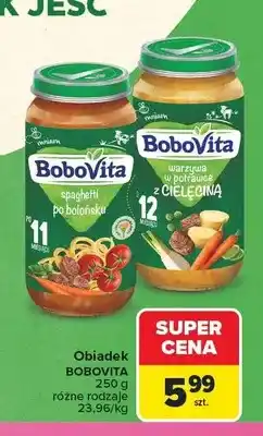 Carrefour Obiadek BoboVita warzywa w potrawce z cielęciną oferta