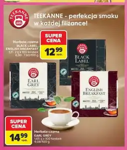Carrefour Herbata czarna Teekanne Black Label oferta