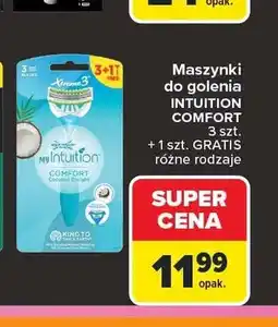 Carrefour Maszynki do golenia Wilkinson Sword Intuition Comfort oferta