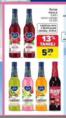 Carrefour Syrop Paola Malina oferta