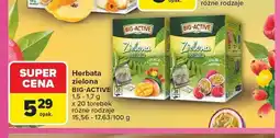 Carrefour Herbata zielona Big-Active opuncja i mango oferta