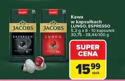 Carrefour Kawa w kapsułkach Jacobs Espresso Ristretto oferta