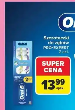 Carrefour Szczoteczki do zębów Oral-B Pro-Expert 2-pak oferta