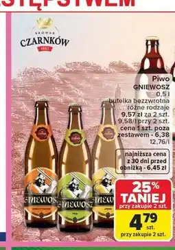 Carrefour Piwo Gniewosz Bursztynowe oferta